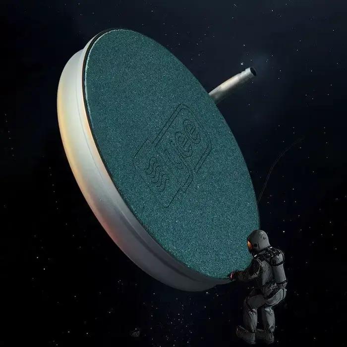 Disque diffuseur d'oxygène ultra-fin pour accessoires d'aquarium, disque à bulles d'air silencieux, adapté aux accessoires d'aquariums, cadeau