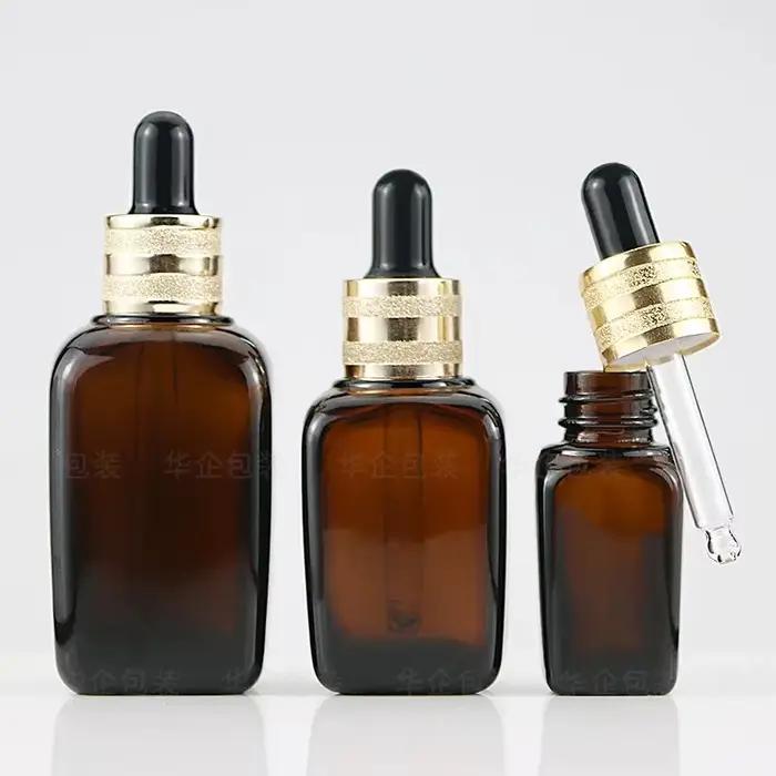 Compte-gouttes en verre ambré HI 10ml-100ml