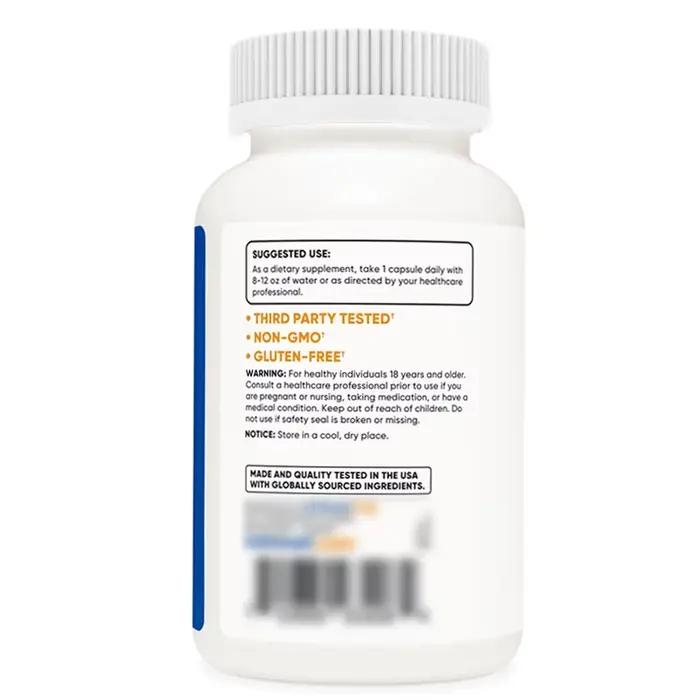 Extrait de canneberge (milligrammes) (capsules végétariennes) Contient de la vitamine C