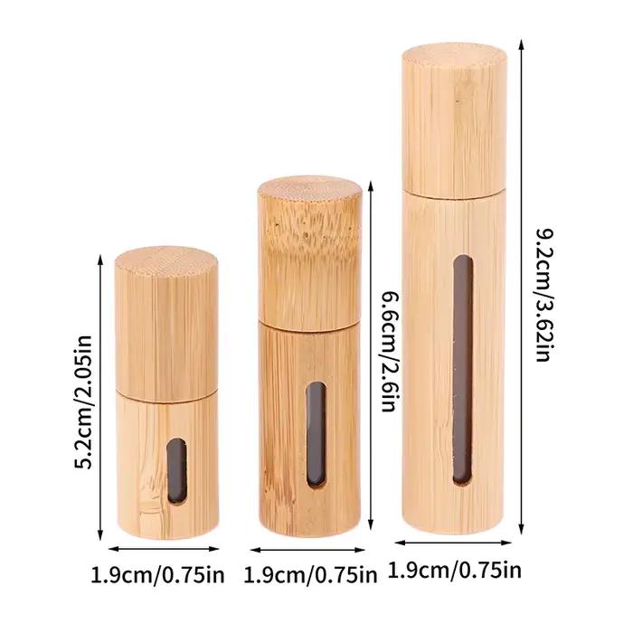 Flcopropriété à rouler en bambou 3/5/10ml