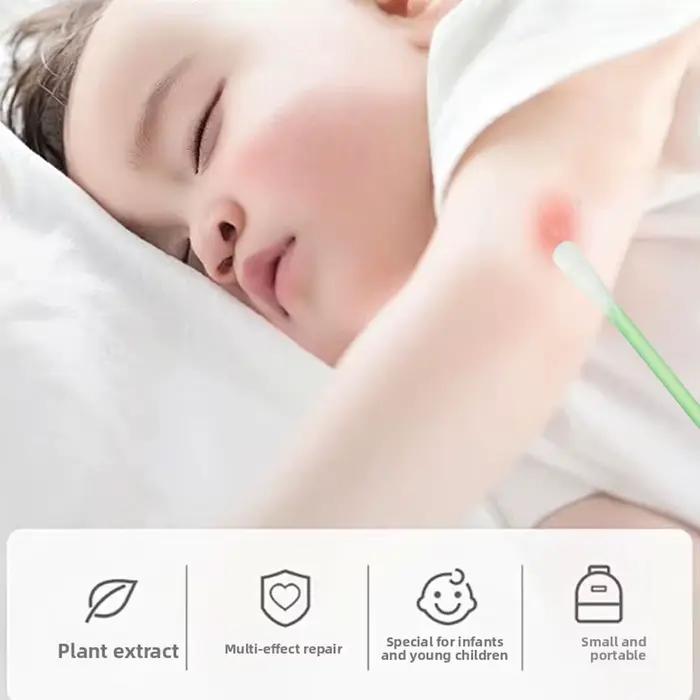 50 pièces de bâtonnets de coton anti-moustiques à l'huile essentielle, jetables, à libération lente, protection contre les insectes en extérieur, sûrs