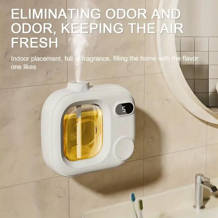 Diffuseur de parfum intelligent : système de pulvérisation automatique pour l'élimination des odeurs de la salle de bain et l'aromathérapie
