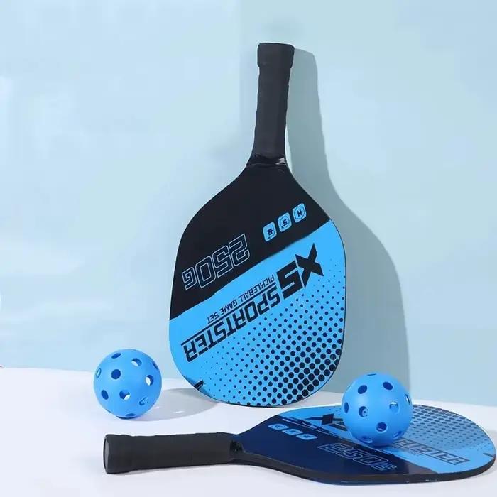 Pagaie de Pickleball, Sports d'entraînement en plein air, ensemble de raquettes de Tennis pour enfants et adultes, accessoires de sport ultra légers ‌