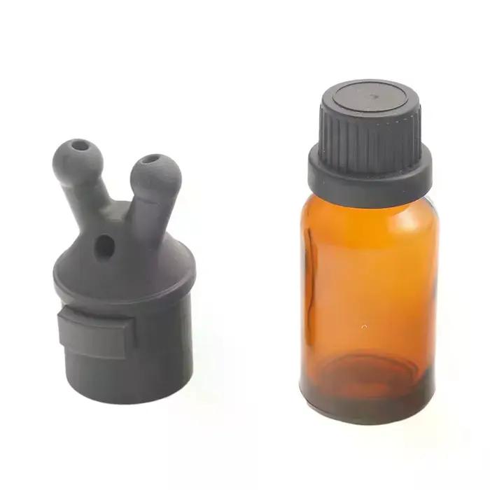 Bouteille d'inhalateur d'huile essentielle et d'arôme étanche de 15ml