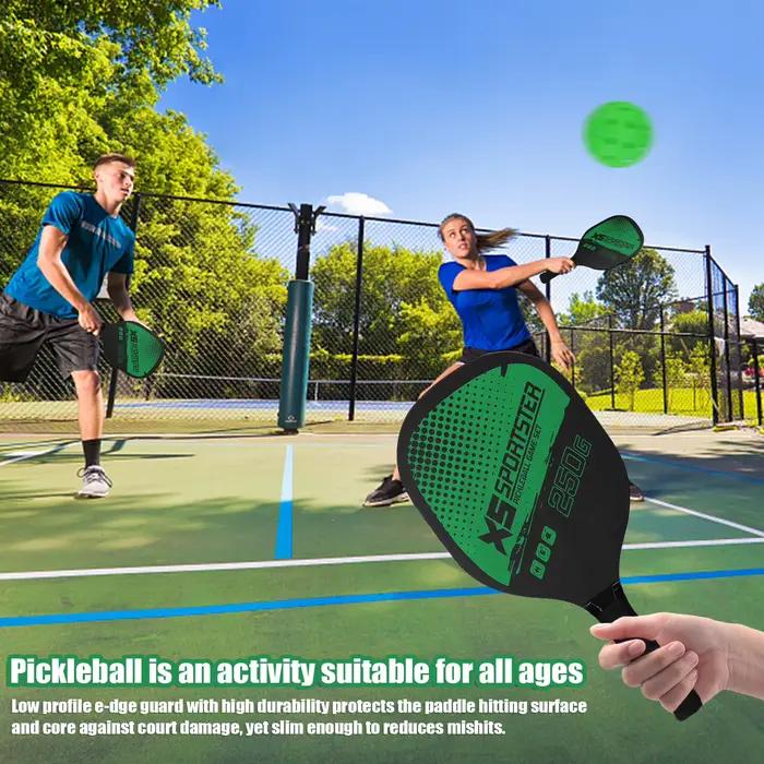 Ensemble de raquettes leball avec accessoire IkSports, raquette leball Ik514, 2 raquettes et 4 514