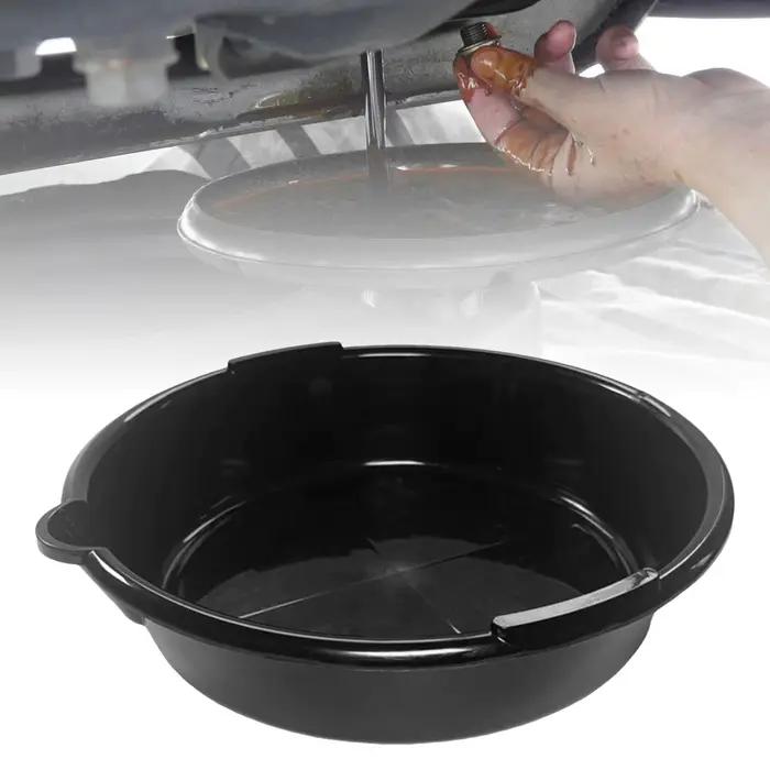 Bac de vidange d'huile pour voiture, conteneur anti-éclaboussure, livres faciles, vidange d'huile de voiture, camionnette, camion, moto, garage, 6.5L