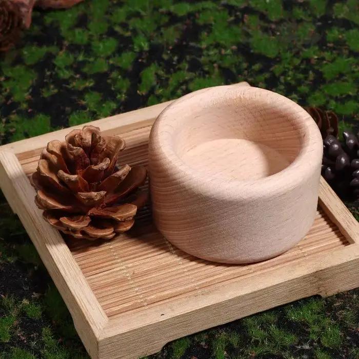 Diffuseur d'huile essentielle en bois de pomme de pin créatif