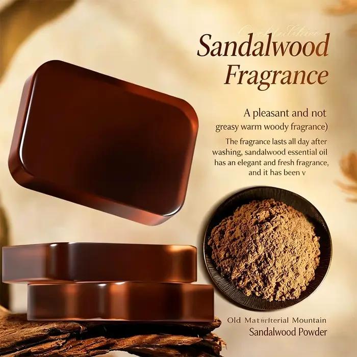 Savon à l'huile essentielle de bois de santal