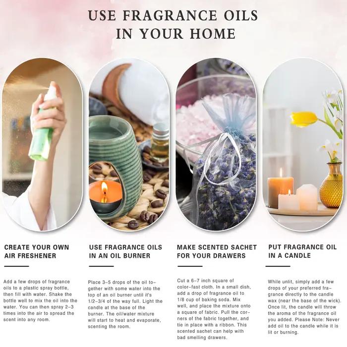 PHATOIL – huile parfumée pour diffuseur, aromathérapie, violet de Parme, musc blanc, fleur d'oranger, café, freesia, chewing-gum, 100ml