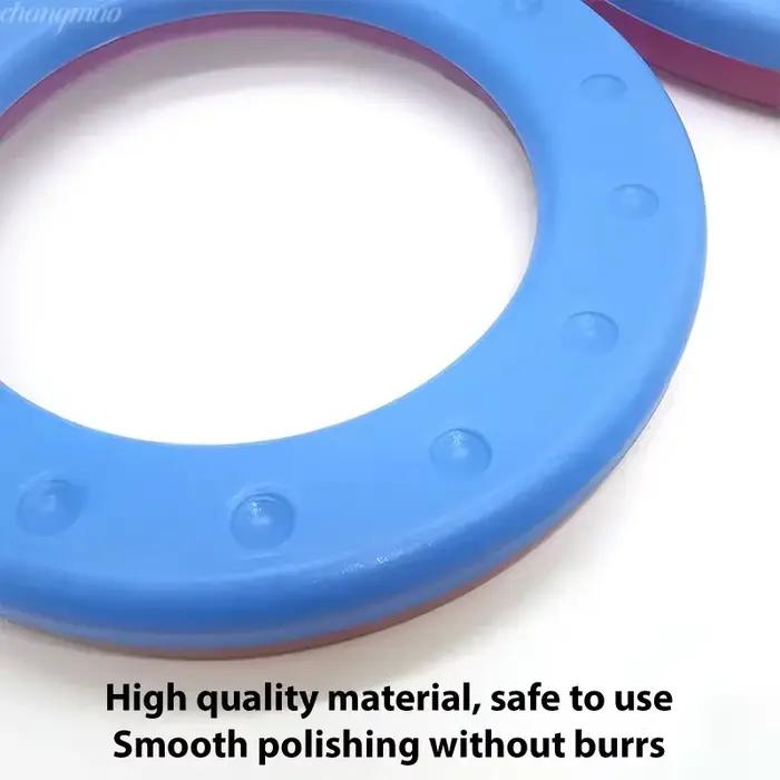 Glasses Drum Clapping Drum Orff Musical Instrument Special-shaped Drum Percussion Instrument 2 Color Double-sided Drum for Gifts