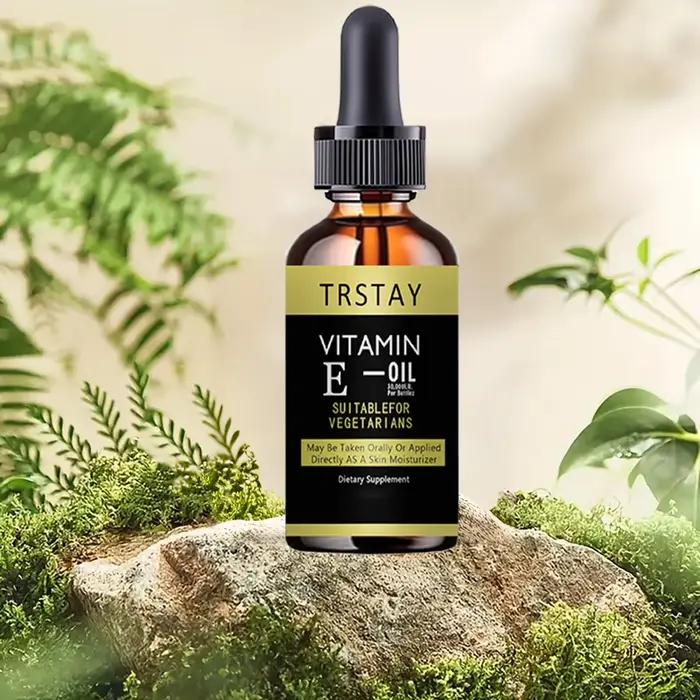 Vitamine E visage Essence hydratant blanchissant raffermissant Anti-rides soins de la peau Prettycowry femmes