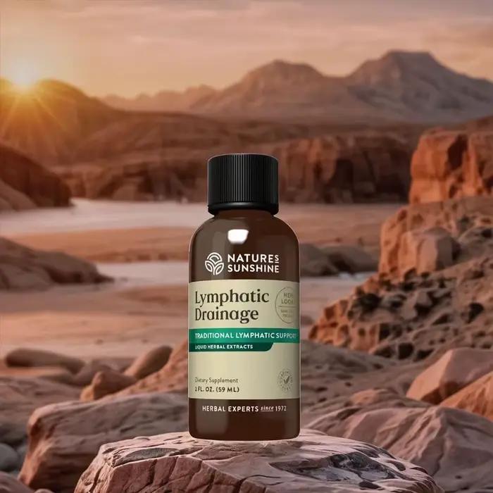 Gouttes de drainage lymphatique à base de plantes 59ML