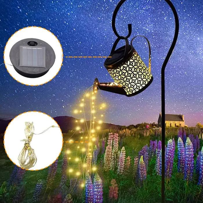 Panneau solaire de remplacement pour guirlande lumineuse solaire, lanternes solaires suspendues d'extérieur, pièces étanches, accessoires pour jardin et allée