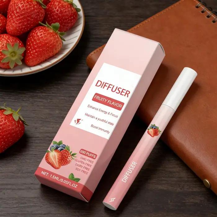 Sticks de Soin Respiratoire aux Fruits Énergisants et Rafraîchissants pour Hommes et Femmes