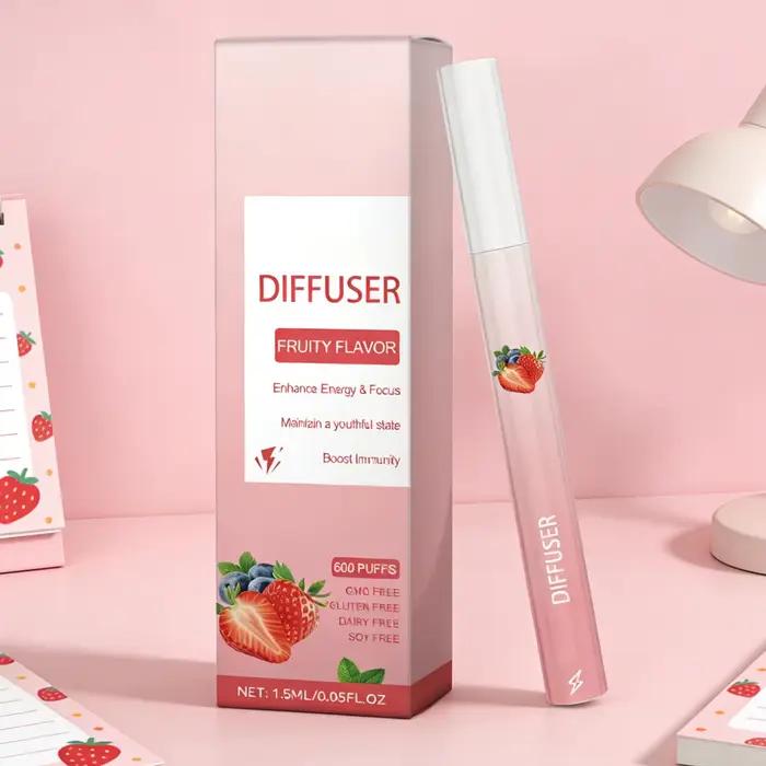 Sticks de Soin Respiratoire aux Fruits Énergisants et Rafraîchissants pour Hommes et Femmes
