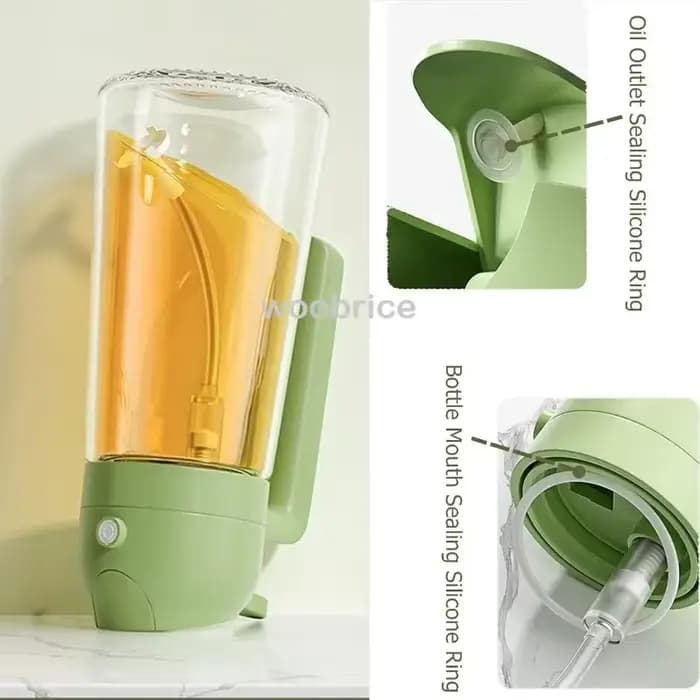 Bouteille de pulvérisation d'huile en verre, vaporisateur d'huile de cuisine pour la cuisson, bouteille de stockage d'huile d'olive Anti-fuite pour BBQ, salade, Steak, fournitures de cuisine