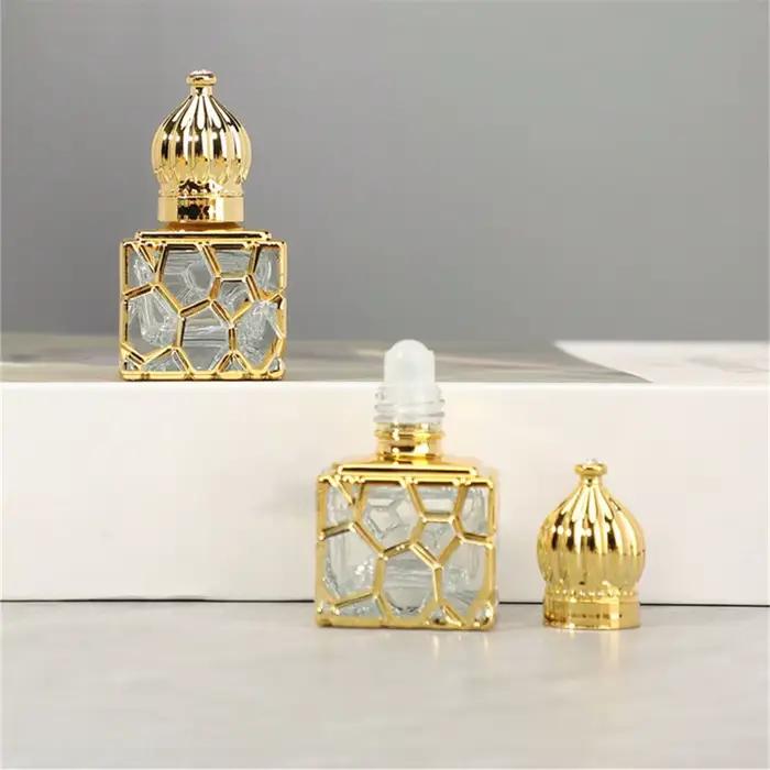 Bouteilles à roulettes en verre portables de 10ml