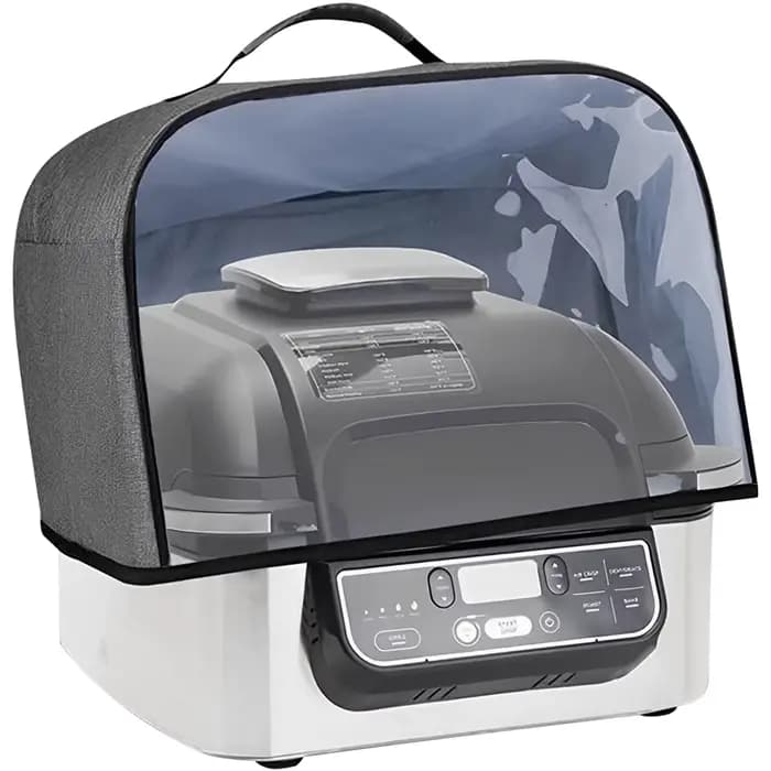 Capuchon anti-poussière de cuisine durable avec poches de rangement, hotte pour friteuse à air, grille-pain domestique, housse anti-poussière, grille Ninja Foodi