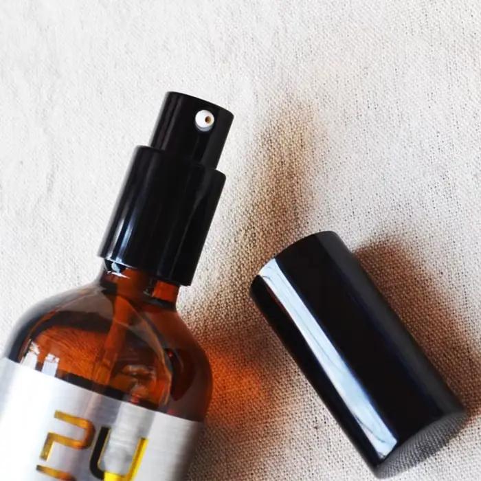 PURC – huile d'argan marocaine, traitement lissant pour cheveux, réparation des frisottis endommagés, produits de soins capillaires pour femmes, 100ml
