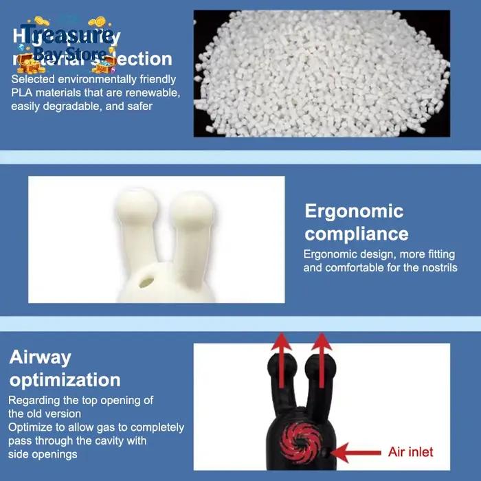 Bouchon d'inhalateur d'huiles essentielles aromatiques