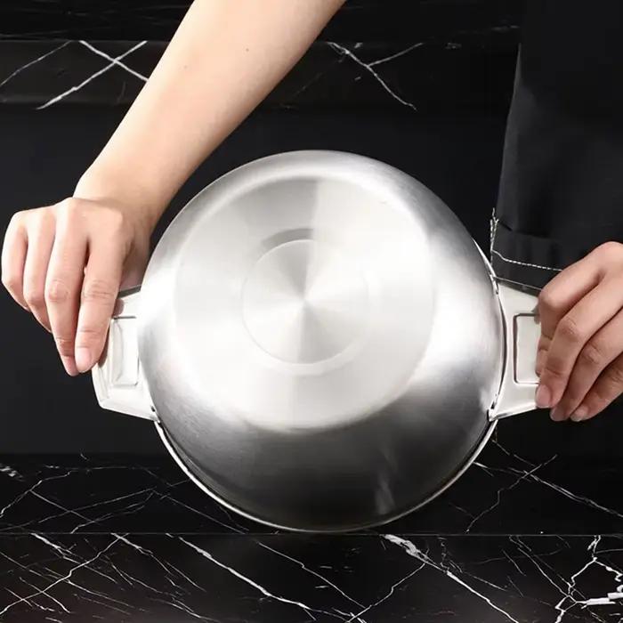Pot de filtre à huile 3L en acier inoxydable, passoire à saindoux résistante à la chaleur avec couvercle de crépine, boîte d'huile réutilisable en acier inoxydable, outil de cuisine