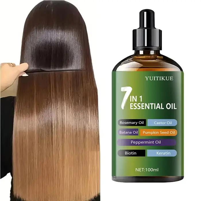 YUITIKUE Mélange d'huiles essentielles 7 en 1 avec romarin