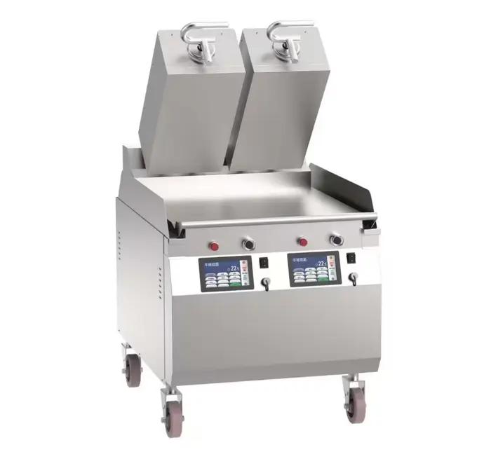 FOODLINE Agent d'outre-mer – Machine de cuisson automatique exclusive avec système d'alimentation en huile automatique – Équipement de traitement pour la restauration hôtelière