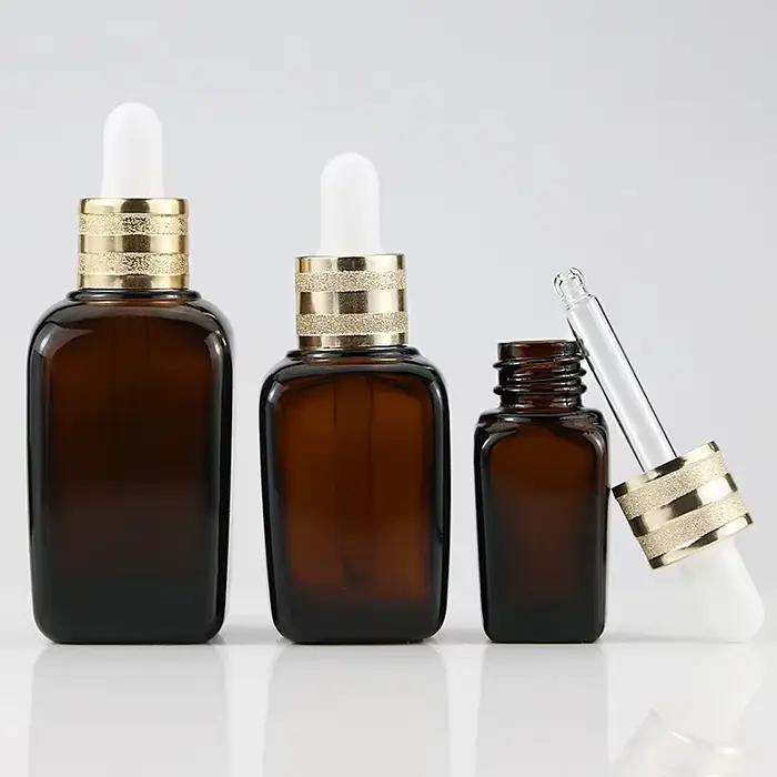 Compte-gouttes en verre ambré HI 10ml-100ml