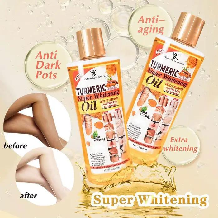 Huile Super Blanchissante au Curcuma 200ml
