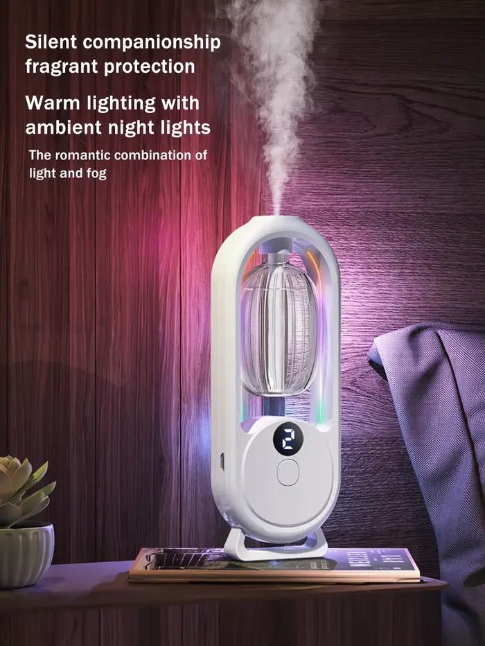 Diffuseur d'aromathérapie portable rechargeable - Machine de thérapie aux huiles essentielles - 6 types d'huiles