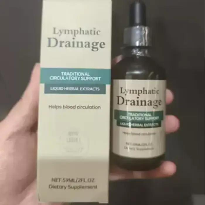 1-10 boîtes de gouttes de drainage lymphatique 59 ml