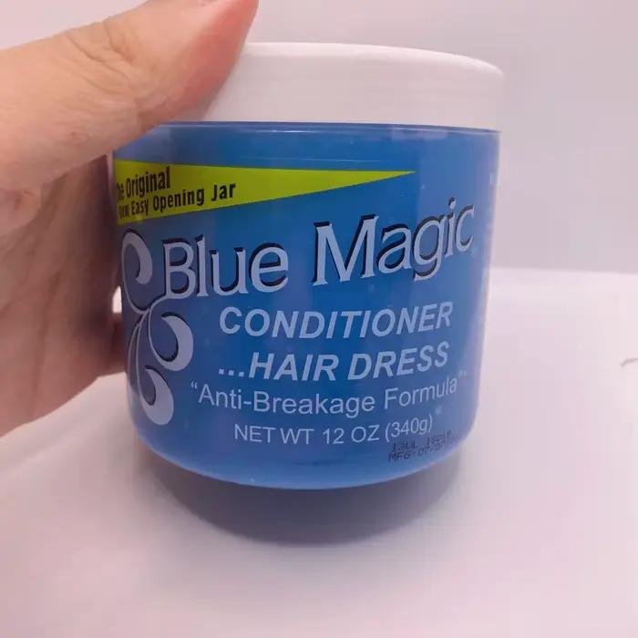 Huile de ricin magique pour cheveux bleus