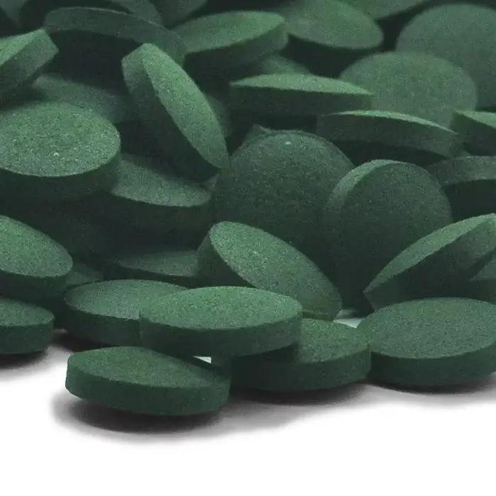 100 pièces comprimés de spiruline de haute pureté spirale algues enrichissement préféré des animaux de compagnie