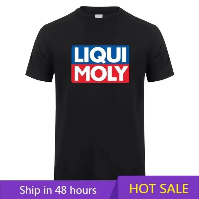 Liqui Moly Lubricants Oil Logo T-shirt pour hommes, T-shirt décontracté à manches courtes, hauts cool pour hommes, T-shirt Liqui Moly