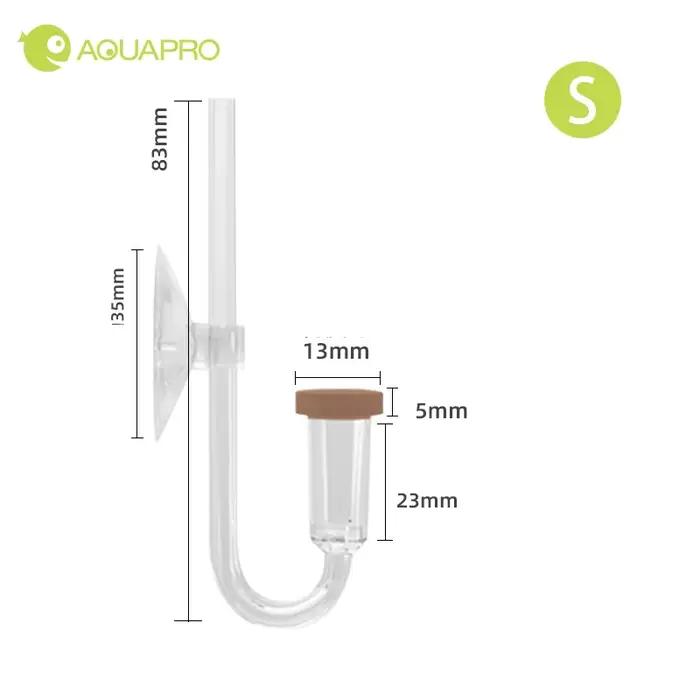 Diffuseur de CO2 d'aquarium avec compteur de bulles, atomiseur de Style Twinstar, accessoires pour plantes aquatiques en acrylique, pulvérisateur de fournitures