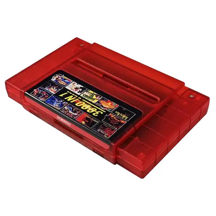 Carte de jeu SNES 3000 en 1 avec carte TF de 8 go, cartouche de jeu SFC V12 pour Console de jeu américaine SFC Super Famicom, accessoires de jeu