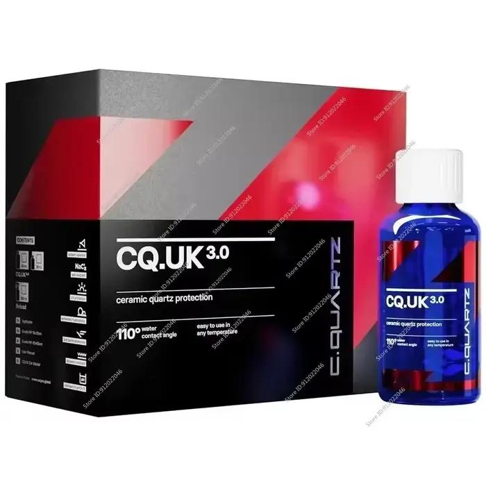 CAR CQUARTZ UK 3.0 - Revêtement céramique pour voitures, nanotechnologie à base de quartz qui adhère à la peinture, au verre, au métal et au plastique