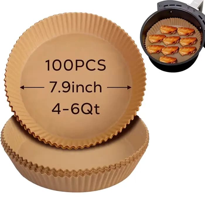 Papier de cuisson pour friteuse à air Ninja AF101 4qt/AF150 5,5qt XL/Ninja AF161 5,5 qt Max XL, accessoires de gril
