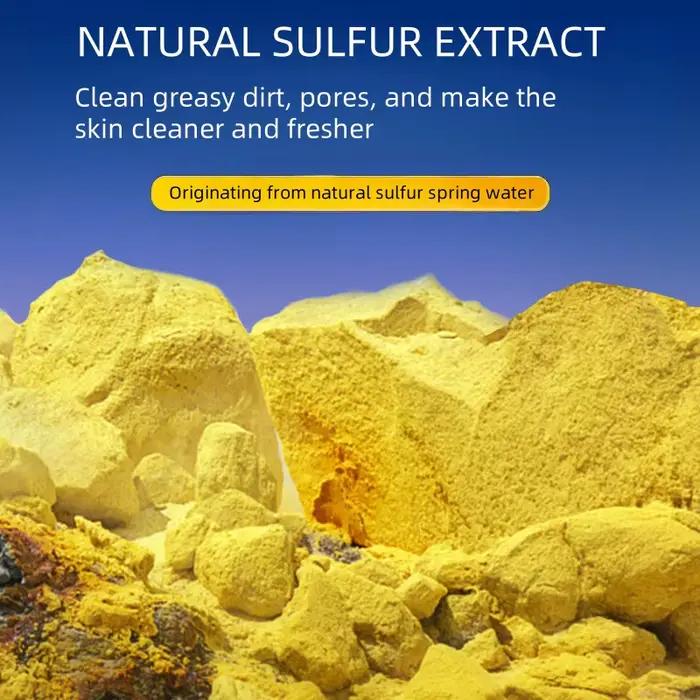 Lait nettoyant au soufre pour le contrôle du sébum