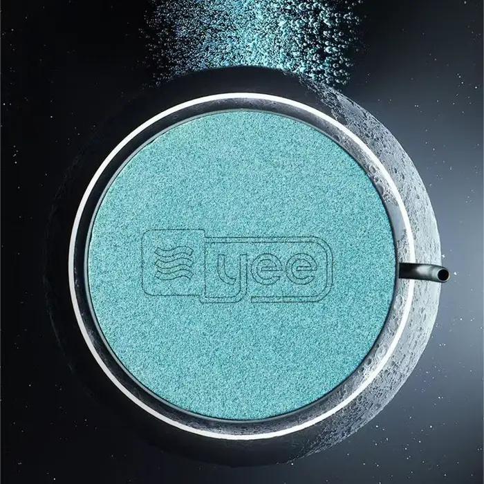 Disque diffuseur d'oxygène ultra-fin pour accessoires d'aquarium, disque à bulles d'air silencieux, adapté aux accessoires d'aquariums, cadeau