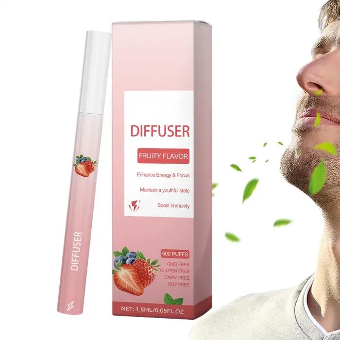 Sticks de Soin Respiratoire aux Fruits Énergisants et Rafraîchissants pour Hommes et Femmes