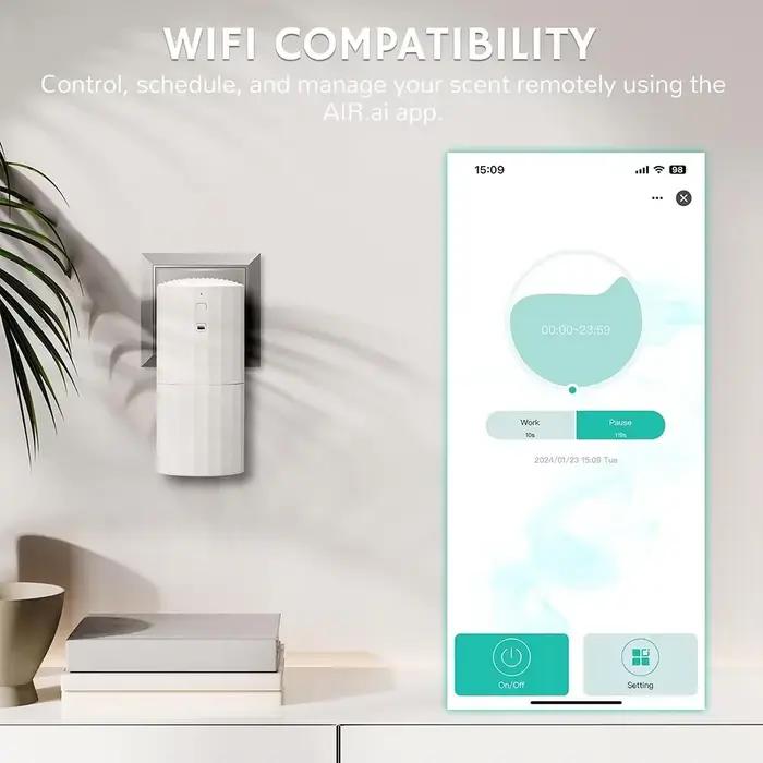 Diffuseur intelligent d'huiles essentielles STE