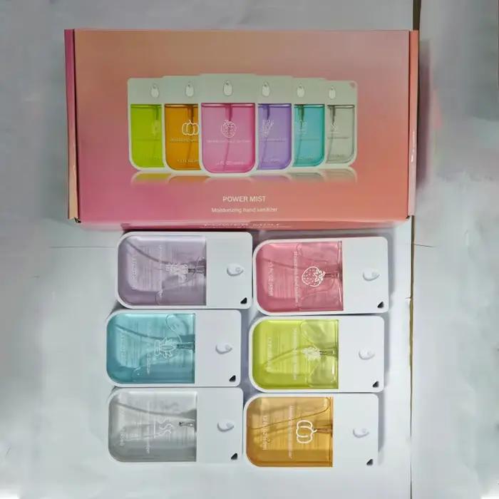 Brume désinfectante pour les mains format voyage – spray sans rinçage de 45 ml pour enfants et adultes. Formule d'eau cosmétique portable pour un nettoyage instantané.