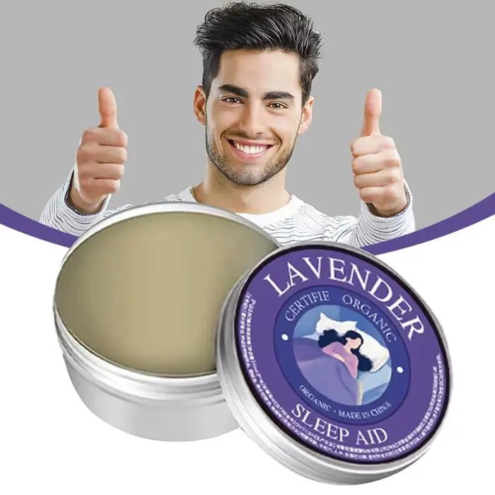 Baume Bio Apaisant à la Lavande pour le Sommeil