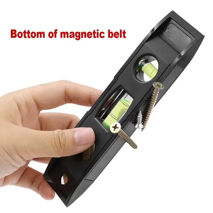 Mini niveau magnétique pour usage domestique, niveleur portable pour l'installation d'appareils, adapté aux outils de réparation ménagers