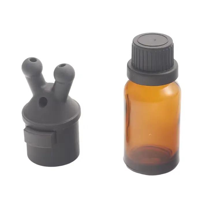 Bouteille d'inhalateur d'huile essentielle et d'arôme étanche de 15ml
