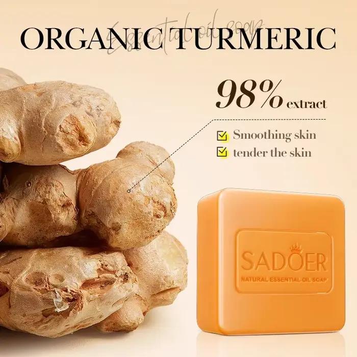Savon à l'huile essentielle de gingembre