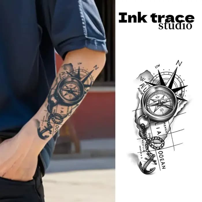 Autocollants de tatouage temporaires à base de jus végétal