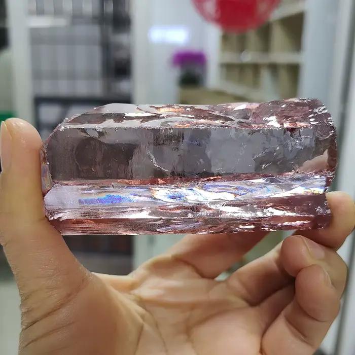 Pierres Précieuses Synthétiques CZ Rugueuses et Non Découpées, Changement de Documents, Cubique, Contre-indiqué, Matière Première de Conie pour Bijoux de Direction, 300 Grammes/Sac