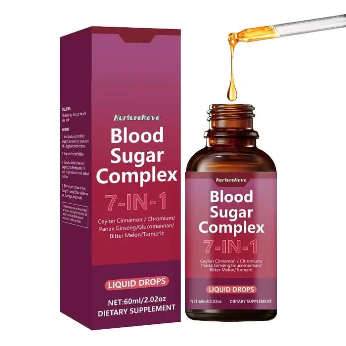 Offre Spéciale : Gouttes Liquides Complexe Glycémique – Complément Oral Naturel pour Soutenir l'Équilibre Métabolique et la Santé Quotidienne du Corps